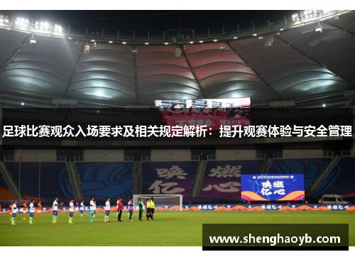 足球比赛观众入场要求及相关规定解析：提升观赛体验与安全管理